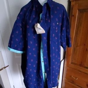 NWT Free planet button down shirt
